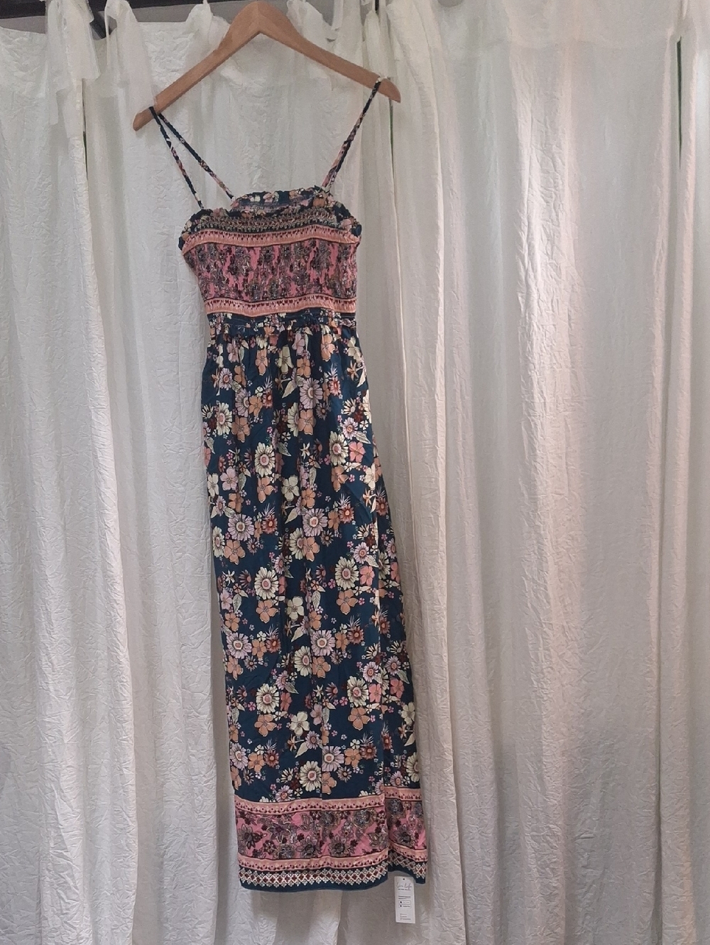 Cupshe Spring Blooms Floral Maxi Dress